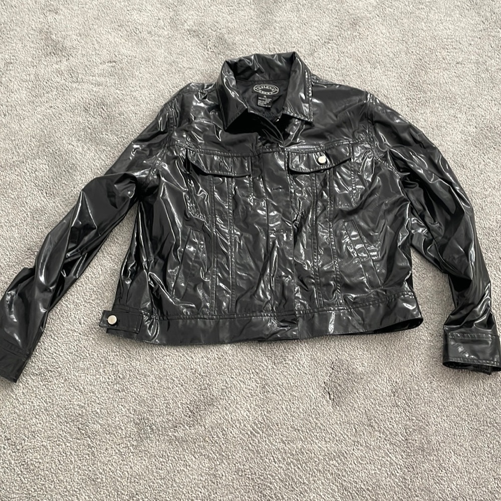 Pleather jacket